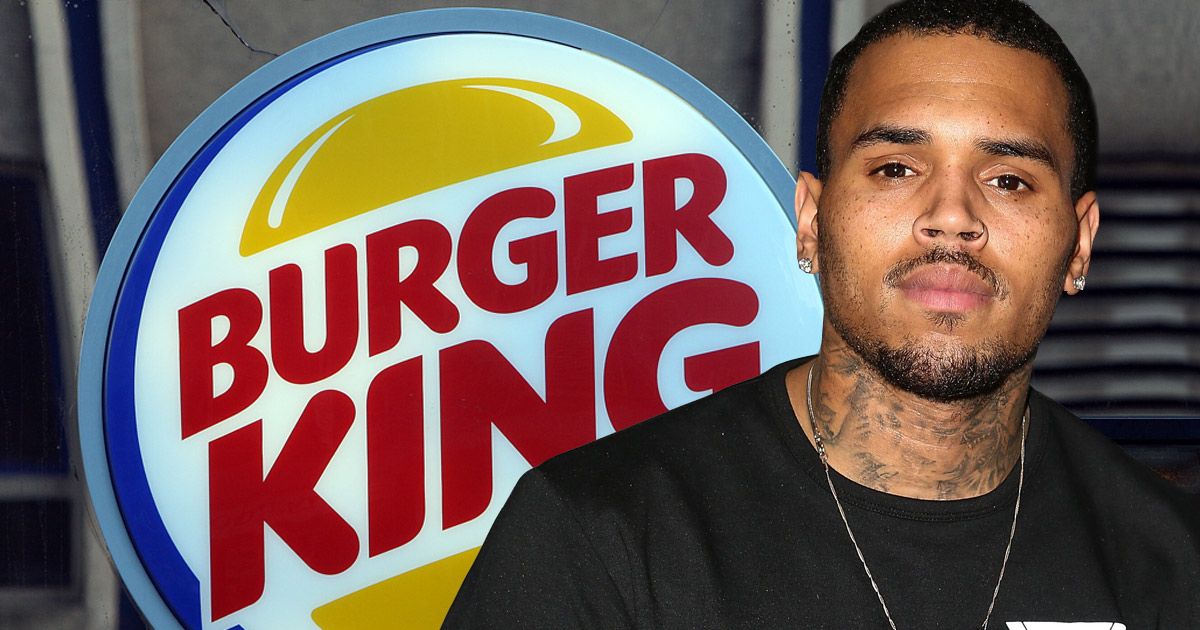 chris brown owns a burger king