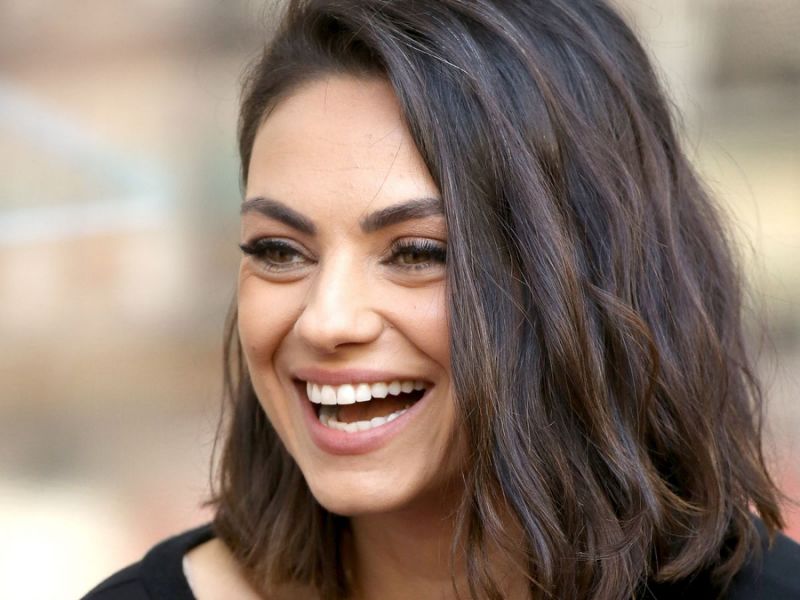 Celebrities with Round Faces 3 Mila Kunis round face