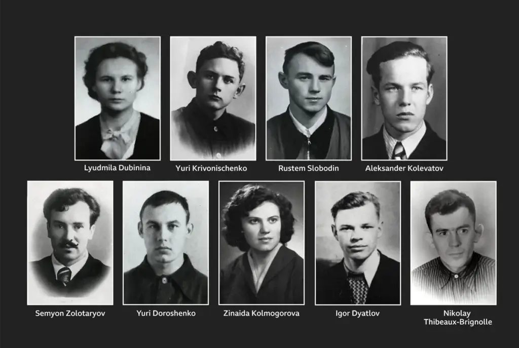 The Dyatlov Pass Incident: What Really Happened to the Nine Russian Hikers? 2 the 9 hikers Dyatlov Pass incident