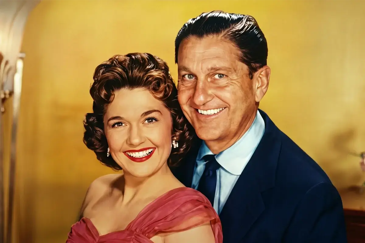 Lawrence Welk and Alice Lon