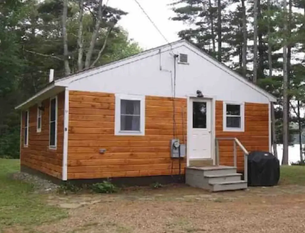 You Can Actually Stay in a Maine Cabin Masters Cabin 12 Red Top Cabin