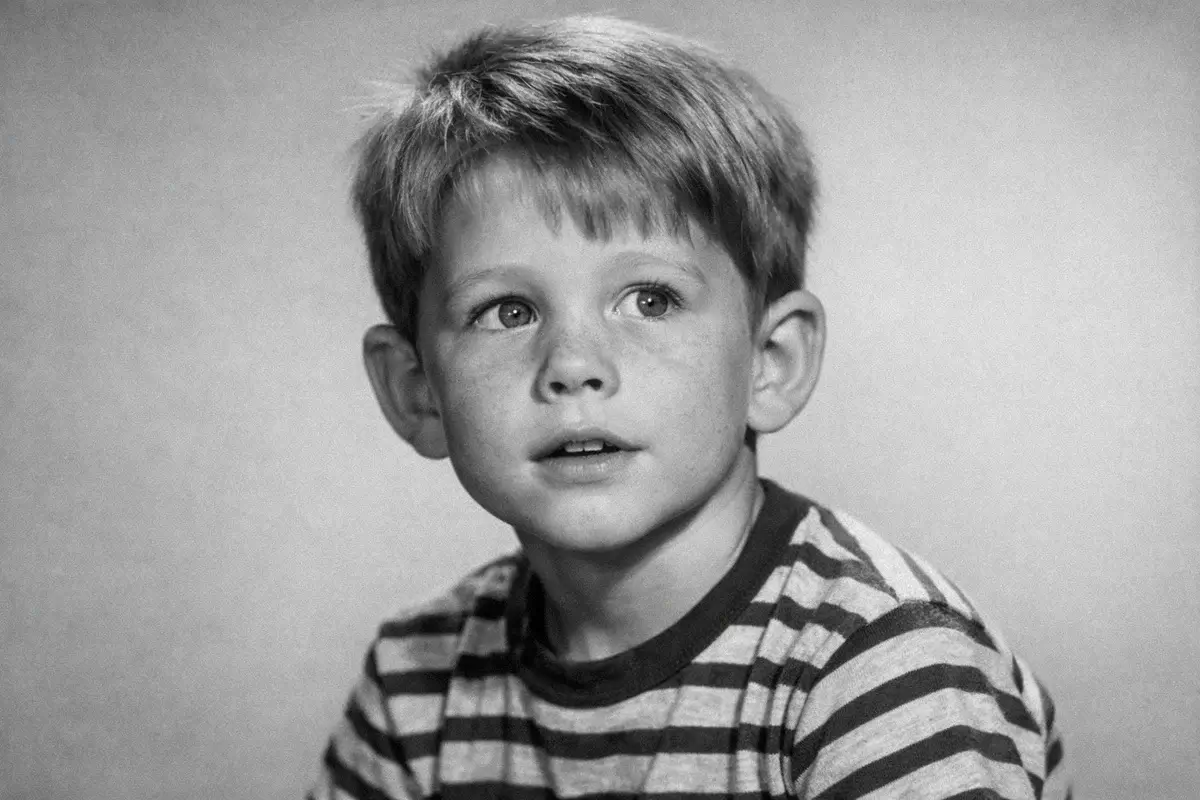 Ron Howard as Opie on the Andy Griffith Show