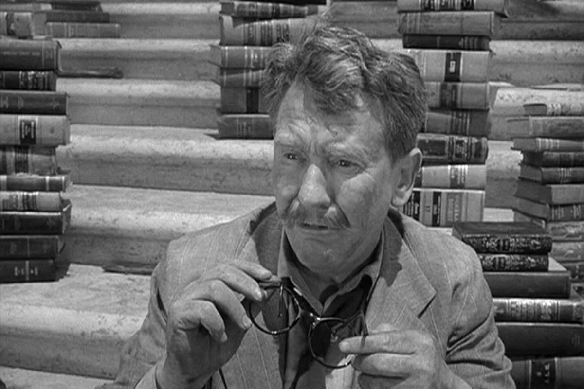 "Time enough at last" Twilight Zone Episode