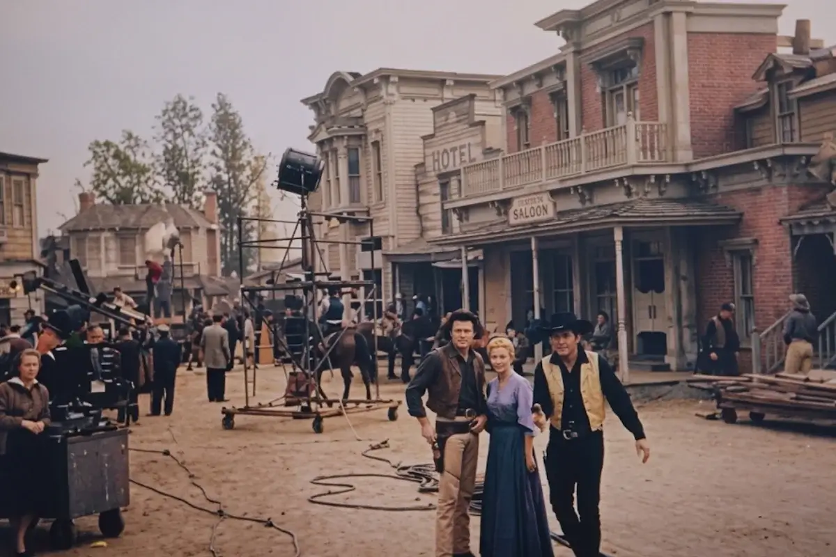 Laramie Street: Hollywood's Most Famous Western Backlot and What Happened to It 1 Laramie Street Set