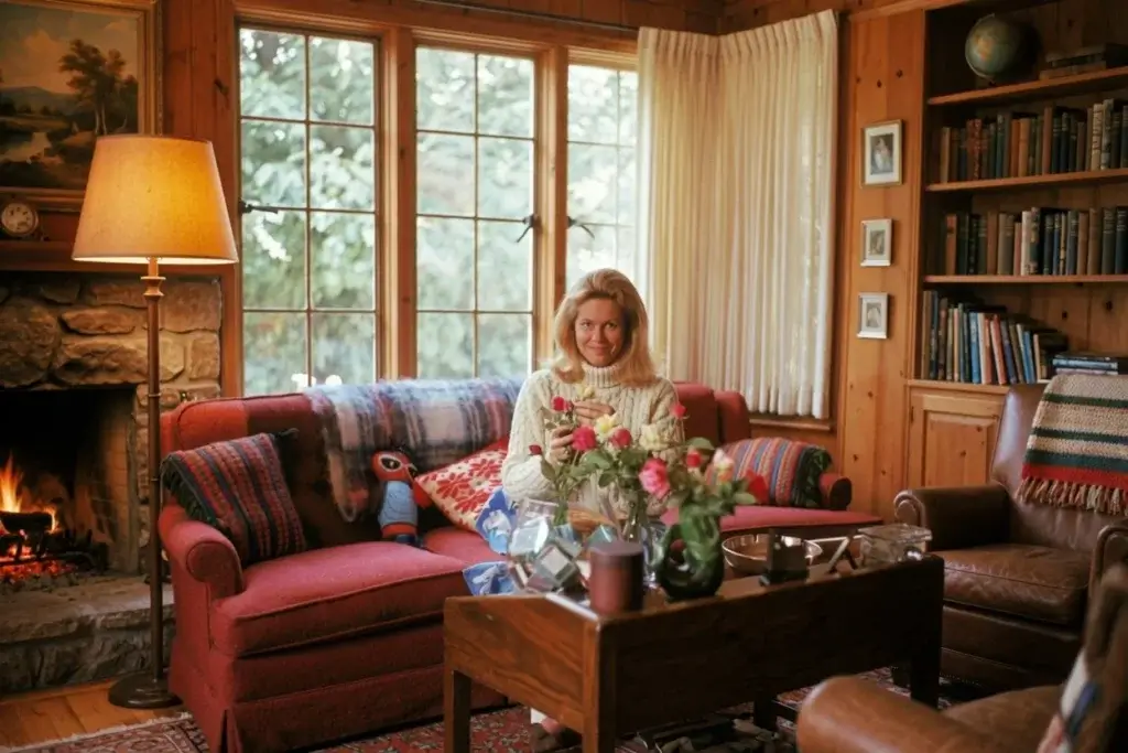 Who Inherited Elizabeth Montgomery's Estate, and Where Her Children Are Now 2 Elizabeth Montgomery in her home