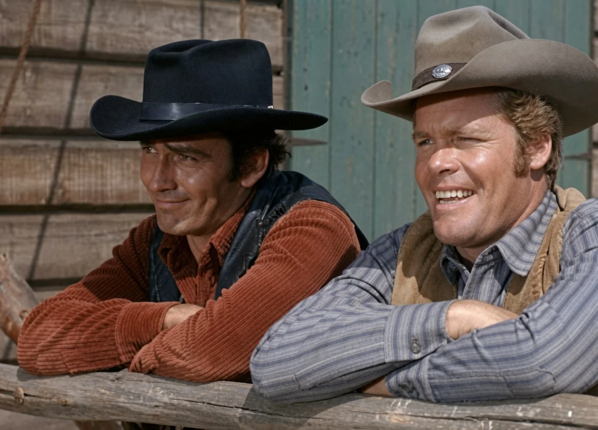 The Real Friendship Between James Drury and Doug McClure 1 James Drury and Doug McClure