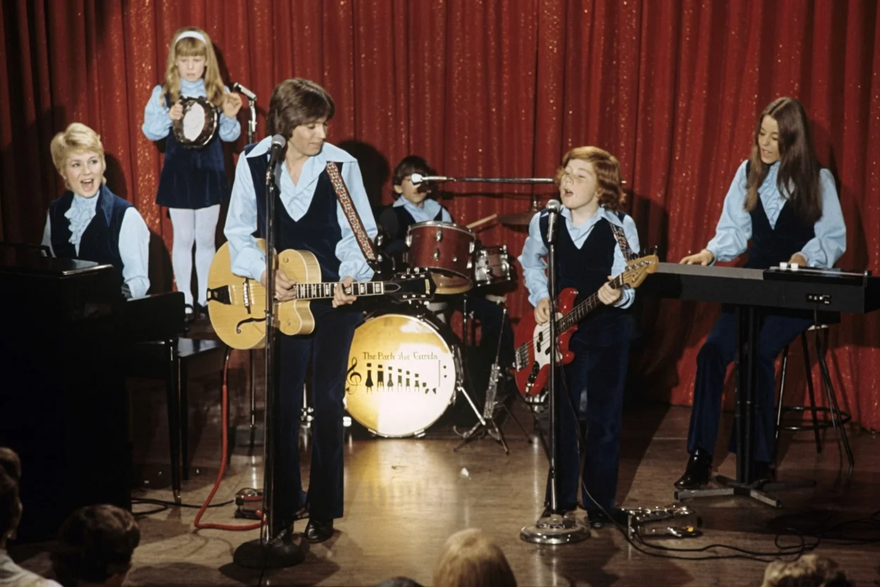 Did The Partridge Family Actually Sing Their Own Songs? Here Is the Real Answer 1 The Partridge Family playing music