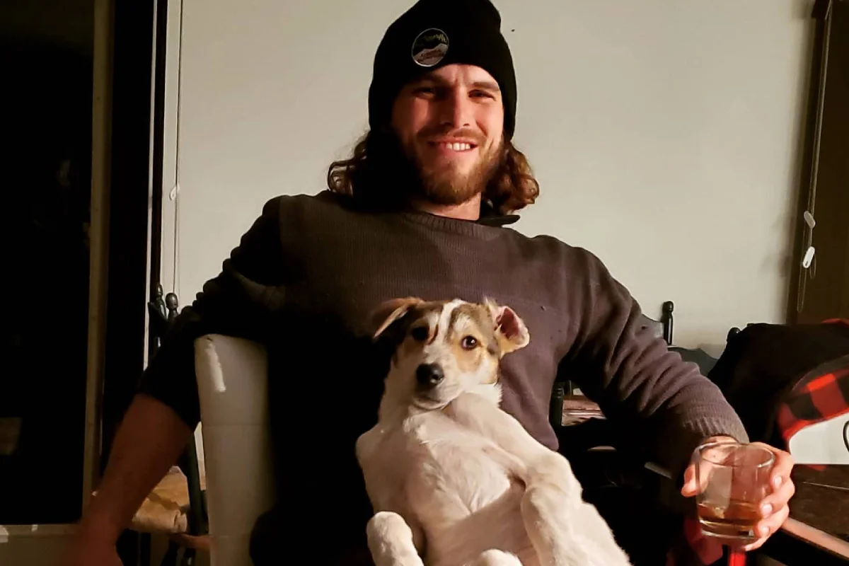 Connor McMahon, the Yukon Musher on Mountain Men Wild North 12 Connor McMahon