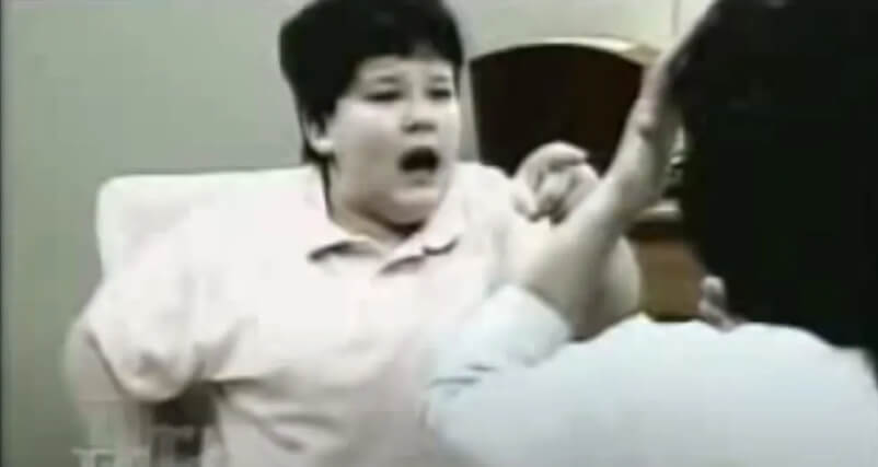 Noah shouting at his Mother on Dr. Phil